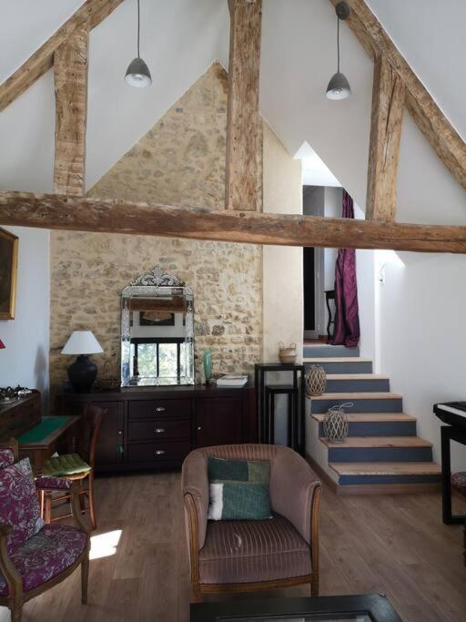Villa Au Coeur De Mortagne, Un Balcon Sur Le Perche Exterior foto